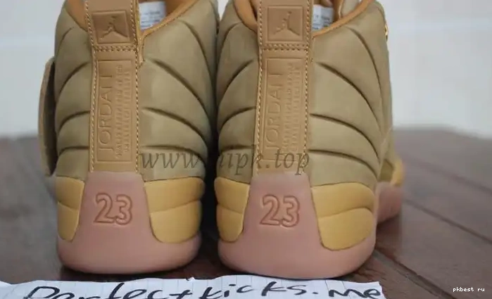 Authentic PSNY “Wheat” Air 12 Jordan x 0501